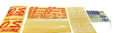 OS Assorted Engine Decal Sheets