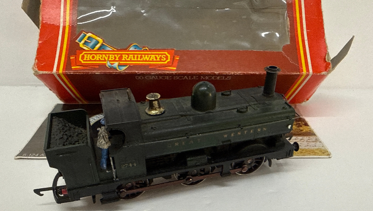 Hornby OO Gauge Pannier Tank 0-6-0 Loco 2721 GWR Black - SECOND HAND