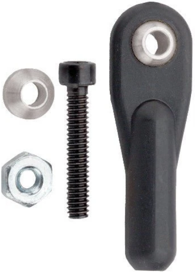 DU-BRO Swivel Ball Link – Smooth Nickel-Plated Control Linkage