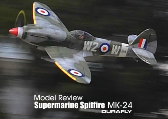 Durafly Spitfire  Mk 24 ARTF PNF Model - Second Hand - New