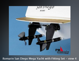 Romarin San Diego Mega Yacht Kit with Fitting Set