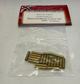 Radio Active Brass Ferrules for 0.5mm Wire (Pack 20)