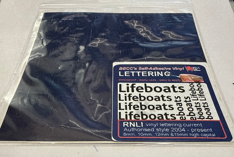 BECC RNLI Vinyl Lettering Current