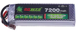 Lion Power 3s 7200mAh Lipo Battery 40c - XT60 Connector - Second Hand
