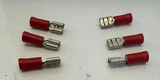 SMC 3 Pairs of Mini Spade Connectors for Lead Acid Battery