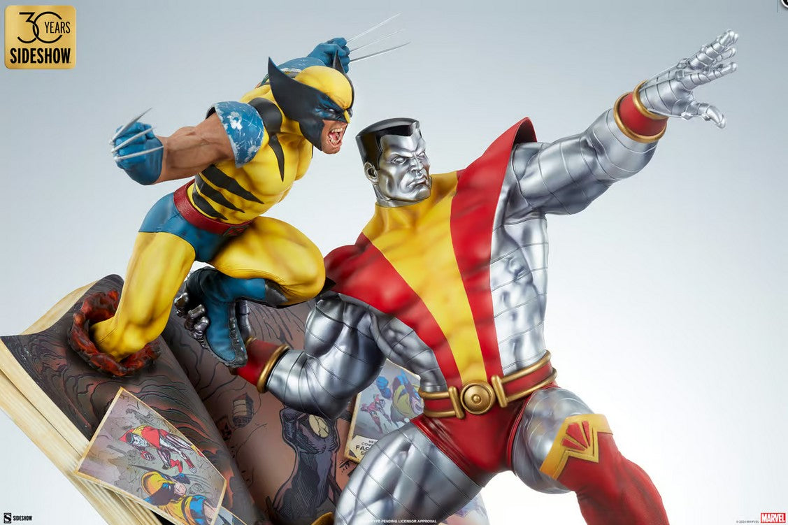 Sideshow Licensed Collectables - Fastball Special: Colossus and Wolverine Statue