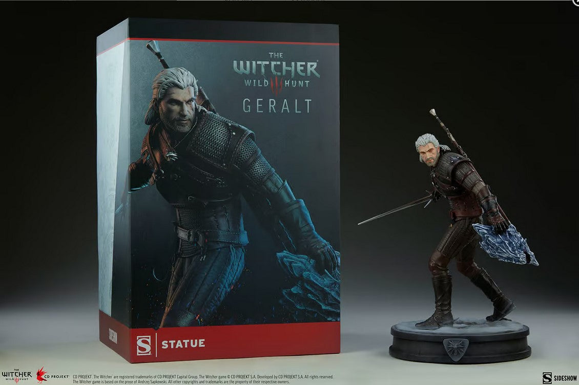 Sideshow Licensed Collectables - Geralt Statue The Witcher 3: Wild Hunt