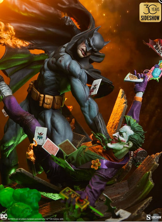 Sideshow Licensed Collectables - Batman vs Joker: Eternal Enemies Premium Format