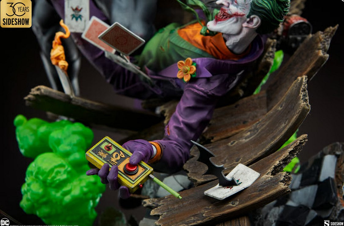 Sideshow Licensed Collectables - Batman vs Joker: Eternal Enemies Premium Format