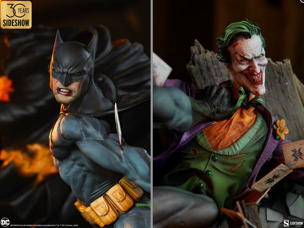 Sideshow Licensed Collectables - Batman vs Joker: Eternal Enemies Premium Format