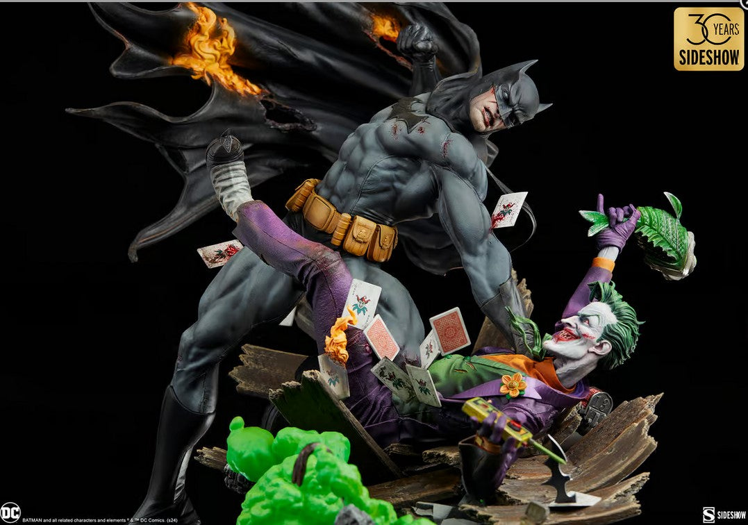 Sideshow Licensed Collectables - Batman vs Joker: Eternal Enemies Premium Format