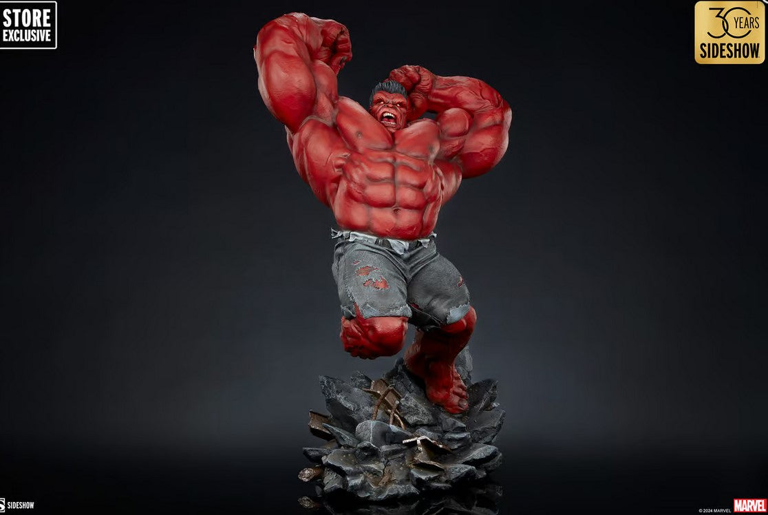 Sideshow Licensed Collectables - Red Hulk Thunderbolt Ross Premium Format Store Exclusive