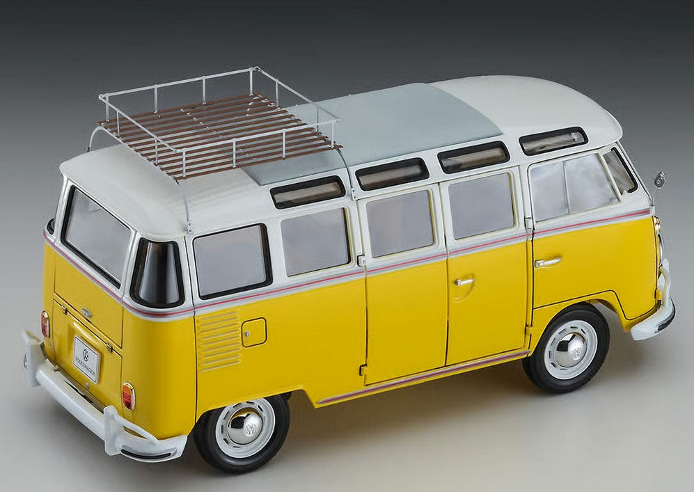 Hasegawa Model Kits - 1:24 Volkswagen Type 2 Micro Bus With Roof Carrier Kit HA20689