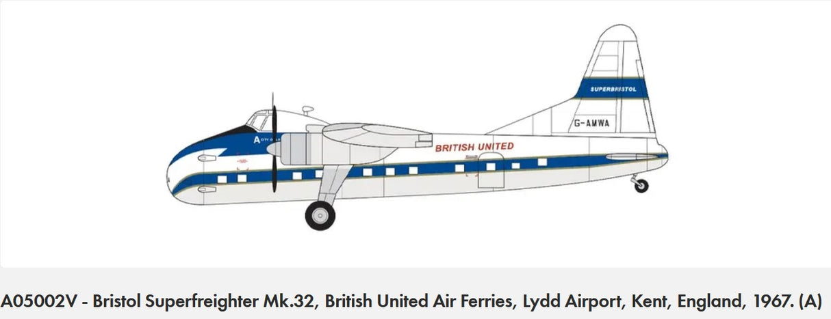 Airfix /72 Bristol Superfreighter Kit A05002V