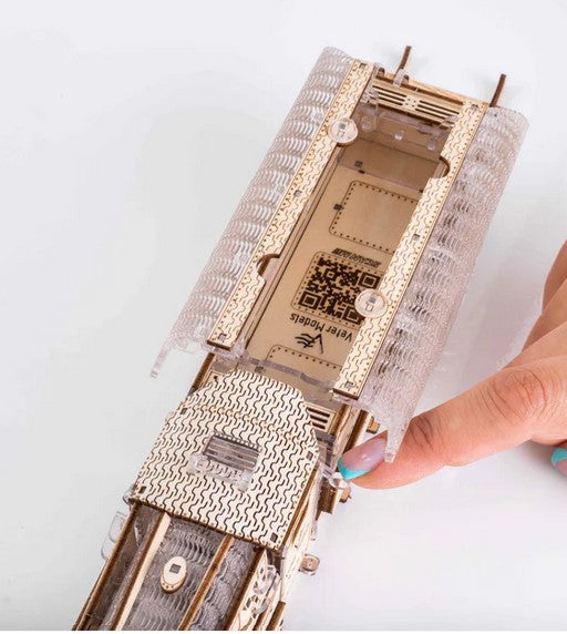 Viter Models The Thunderstorm Express kit - 3D puzzle - includes The Bridge and Track