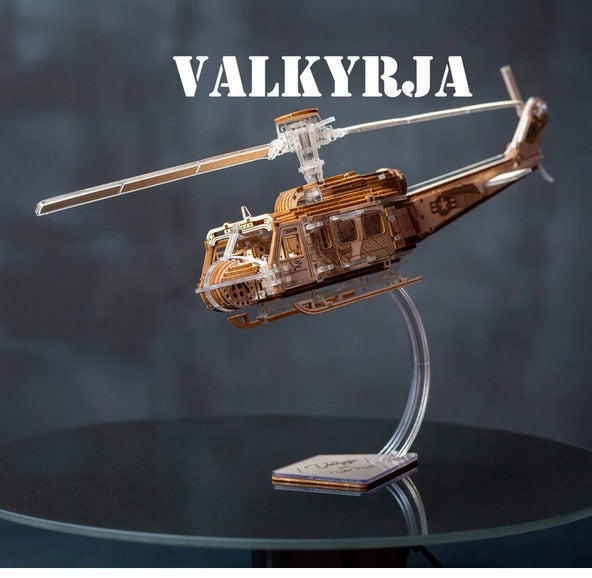 Viter Models The Valkirja Helicopter kit - 3D puzzle