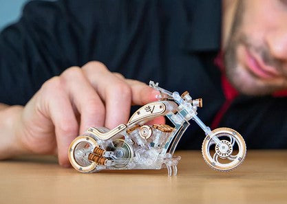 Viter Models Chopper V1. Motorbike kit - 3D puzzle