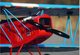 VQ Models Fokker D.VII Red/Blue 68in Wingspan ARF