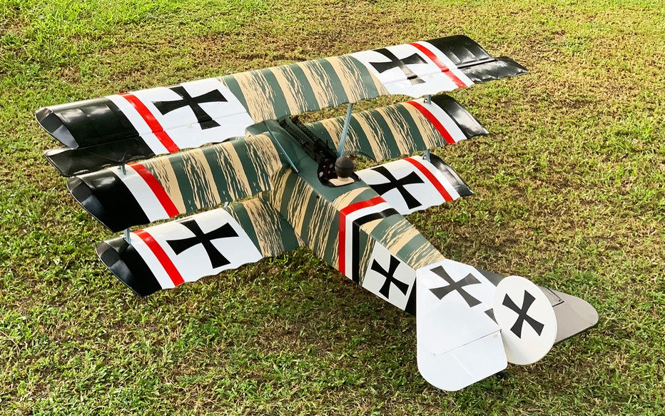 VQ Models Fokker Dr.I (Camo) 25cc