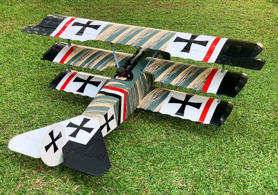 VQ Models Fokker Dr.I (Camo) 25cc