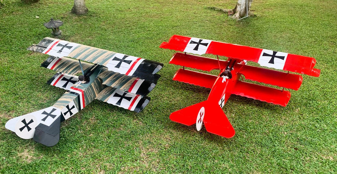 VQ Models Fokker Dr.I (Camo) 25cc