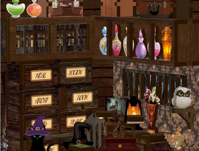 DIY DOLL HOUSE AL08-002 MAGIC BOOK HOUSE KIT