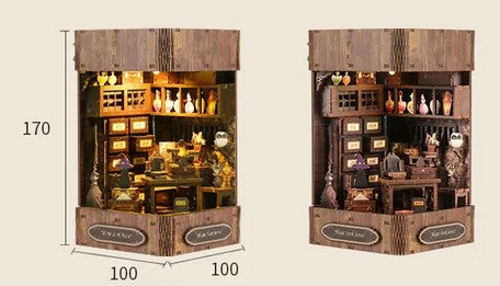 DIY DOLL HOUSE AL08-002 MAGIC BOOK HOUSE KIT