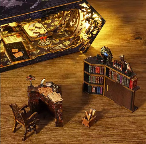 DIY DOLL HOUSE AL08-001 HOLMES DETECTIVE AGENCY KIT