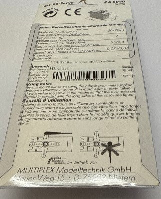 HOBBYLINE MS-X2-SERVO #65040