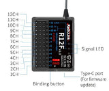 Radiolink R12F 2.4GHz 12-channel (PWM) with SBUS Receiver
