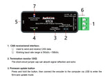 Radiolink RTC8 SBUS PPM to CAN Protocol Encoder