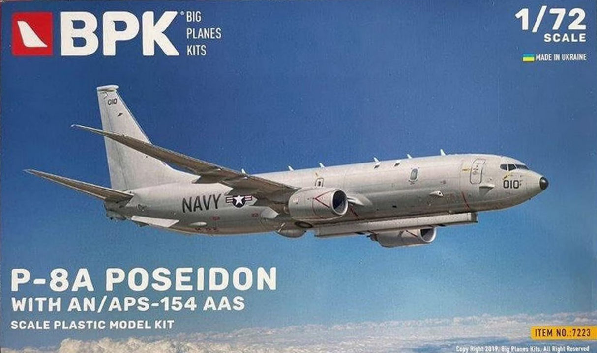 BIG PLANE KITS 1/72 P-8A Poseidon with an APS-154 AAS kit 7223