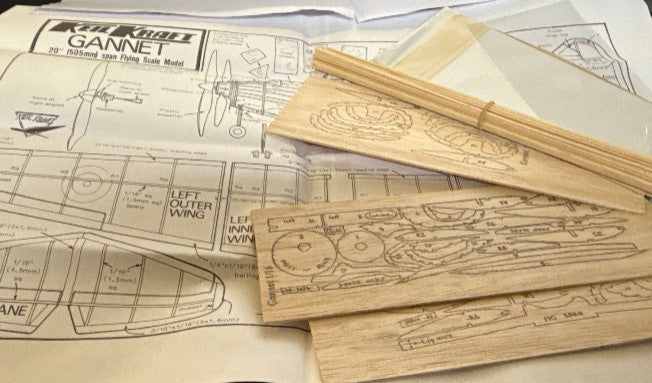 Keil Kraft Gannet 20inch Balsa Kit