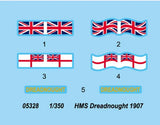 Trumpeter 1/350 HMS Dreadnought 1907 05328
