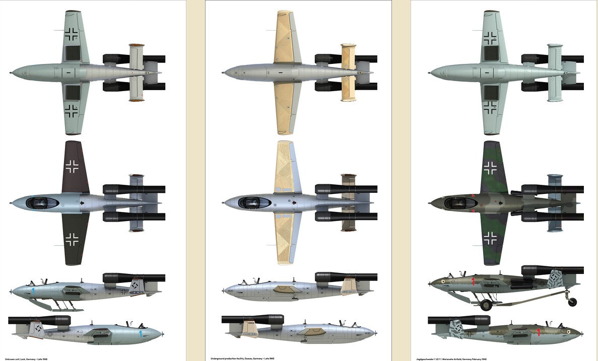 Das Werk 1/32 Ju EF-126 Elli/EF-127 Walli Kit DW32001