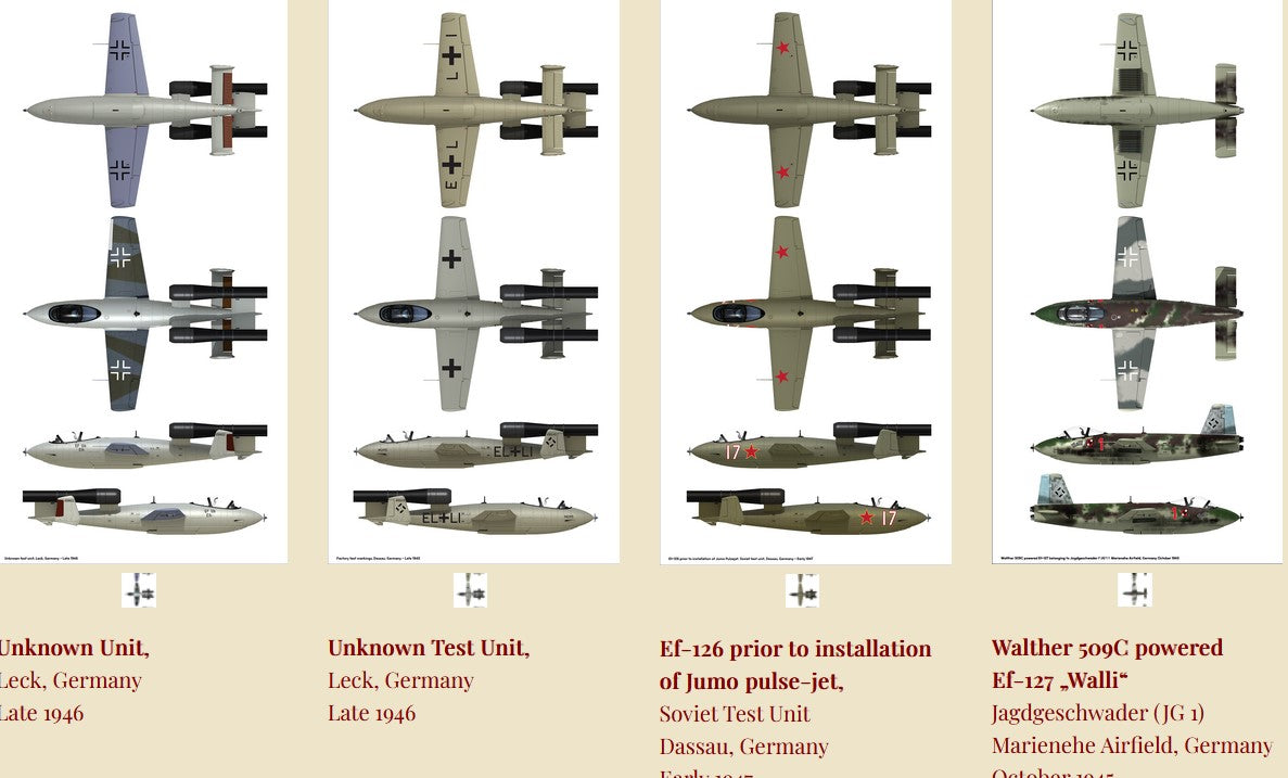 Das Werk 1/32 Ju EF-126 Elli/EF-127 Walli Kit DW32001