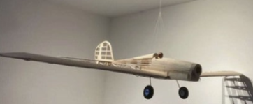 The Model Barn Astro Boy Kit. A balsa and ply vintage style model kit