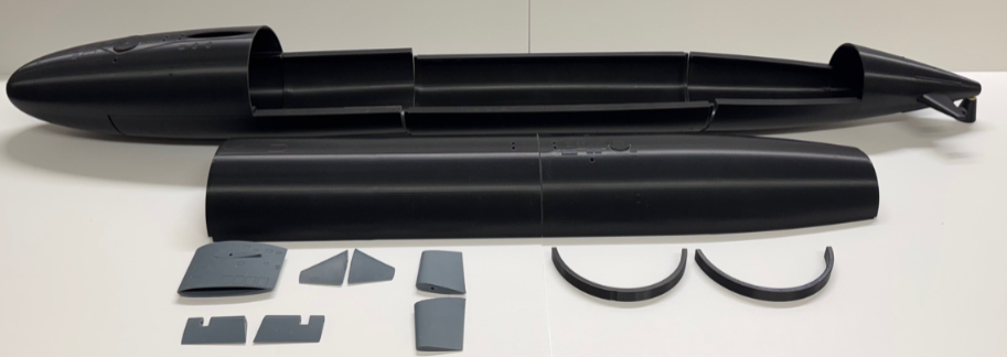 3D Printed 1/72 USS Permit/Thresher Class Submarine Kit