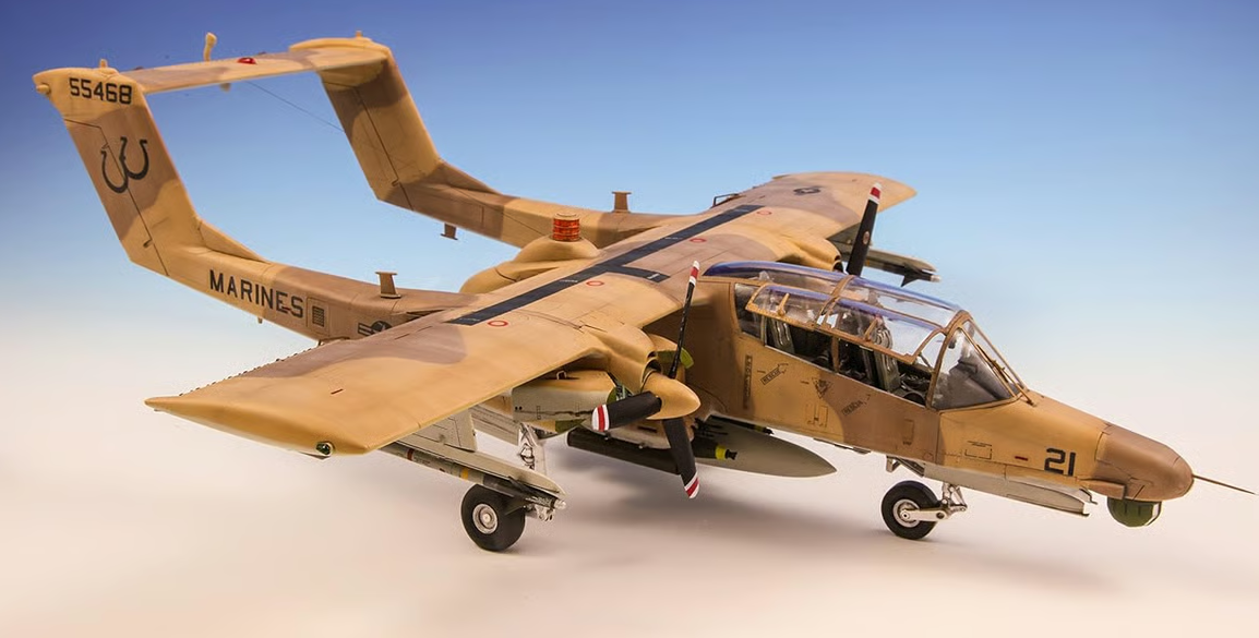 Kitty Hawk 1/32 OV-10D Bronco Model Kit KH32003