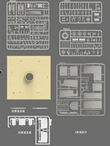 Zimi Models 1/35 US Navy 40mm Quadruple Bofors Model Kit ZM53001