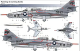 Kitty Hawk 1/48 F9F-8/F9F-8P Cougar 2 in 1 Model Kit KH80127