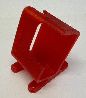 Go Pro Hero Camera Mount 3D Printed - Red (Box 47)