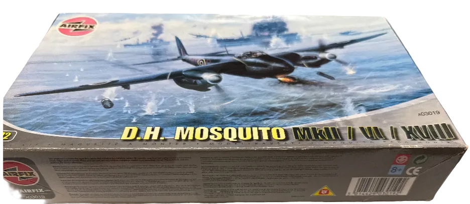 Airfix 1/72 D.H. Mosquito MkII/VI/XVIII Kit A03019 (Vintage)