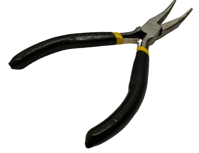 Mini Bent Nose Pliers