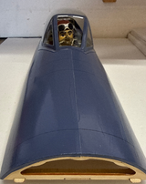 Black Horse Canopy/Pilot/Front Decking for Sea Fury 33cc