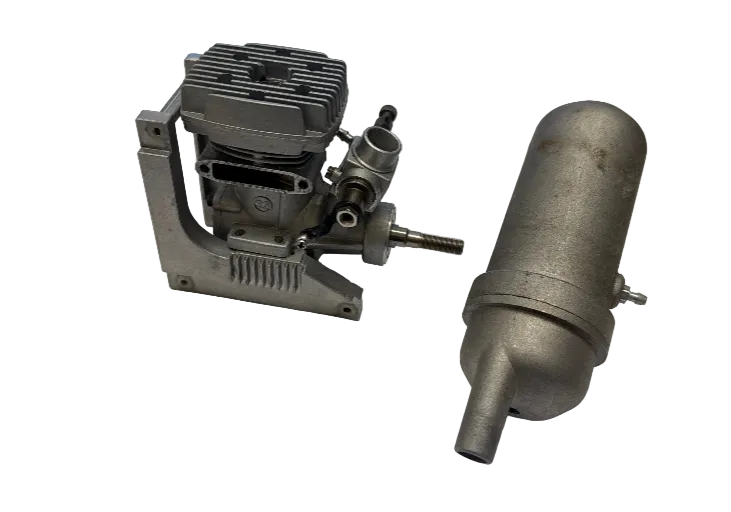 OS 32SX Heli Engine with Silencer and Mount - SECOND HAND (Box 62)