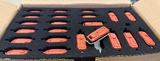 Set of 22 Scale life Boats by Graupner