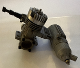 SC 15 2 stroke glow engine with silencer - SECOND HAND (Box 63)