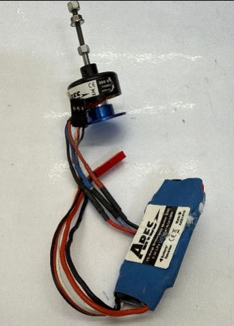 Second Hand Ares 350 1400kv Bell Motor with Ares 15amp ESC