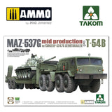 Takom 1/72 MAZ-537G mid production ith CHMZAP-247G Semitrailer Kit 5013